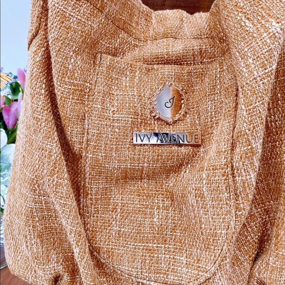 Linen polyester handbag / diaper bag. - Picture 4 of 5